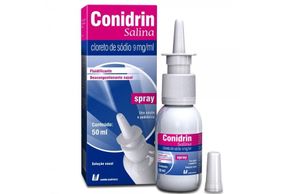 Conidrin Salina 9mg/mL Solução Nasal - Frasco com 50 mL