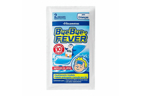 Adesivo para Alívo da Febre Bye Bye Fever Crianças 2 Unidades