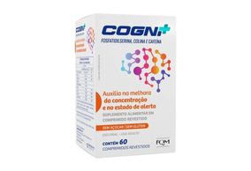 Suplemento Alimentar Cogni+ 60 Comprimidos Revestidos