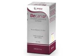 Becan LF 176mg + 334mg Suspensão Oral - Frasco com 14mL