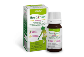 Buscoplex Composto 6.67mg/mL + 333.4mg/mL Solução Oral (Gotas) - Frasco com 20 mL