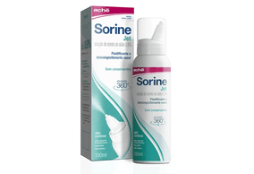 Sorine Jet 0,9% Solução Nasal - Frasco com 100mL