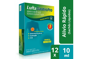 Luftagastropro 100 + 20mg/ml   12 Suspensões Oral