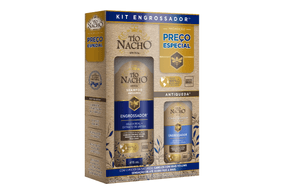 Kit Tio Nacho Engrossador Com 1 Shampoo 415mL + 1 Condicionador de 200mL