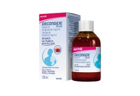 Decongex Plus 0.4 + 1mg/ml Xarope - Frasco com 120mL