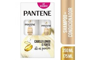 Kit Shampoo 350mL + Condicionador 175mL Pantene Hidratação