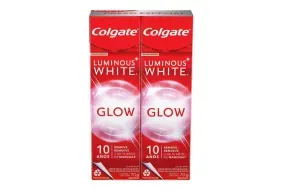 Creme Dental Colgate Luminous White Glow 70g com 2 Unidades