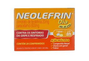 Neolefrin Dia 800 + 20mg - 20 Comprimidos