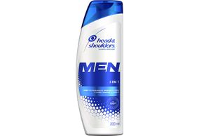 Shampoo Head & Shoulders Men 3 Em 1 com 200mL