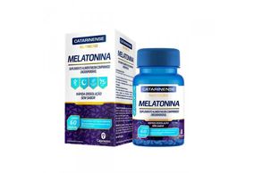 Melatonina 0,21mg Catarinense - Caixa com 60 Comprimidos