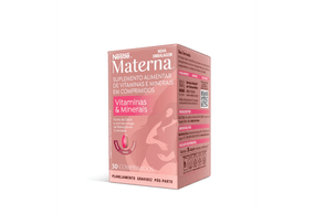 Polivitamínico Materna Nestlé para Gestantes - Caixa com 30 Comprimidos Revestidos