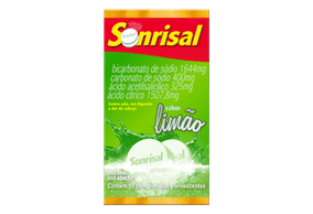Sonrisal 400mg + 1854mg + 1413mg + 325mg Comprimido Efervescente - 5 Envelopes com 2 Comprimidos