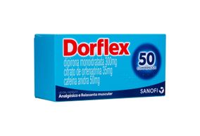 Dorflex 50MG + 300MG + 35MG Comprimido simples - Caixa com 50 Comprimidos