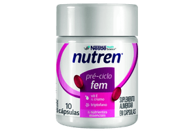 Nutren Pré-Ciclo Fem 10 Cápsulas