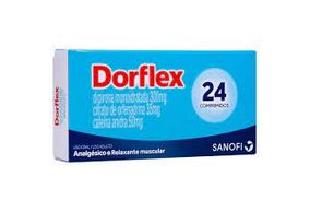 Dorflex 50mg + 300mg + 35mg Comprimido Simples - Caixa com 24 Comprimidos