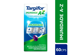 Targifor Imunidade A-Z com 60 Cápsulas