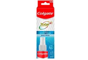 Enxaguante Bucal Antibacteriano Colgate Total 12 - spray com 60mL