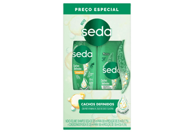 Kit Seda Cachos Definidos Shampoo 300mL + Condicionador 190mL