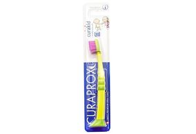 Escova Dental Infantil Curaprox Curakid 0 a 6 anos, super macia, sortida com 1 unidade