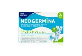 Probiótico Neogermina 2 Bilhões 10 Frascos 5mL