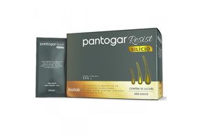 Pantogar Resist Silício Sem Sabor 30 Sachês com 10g