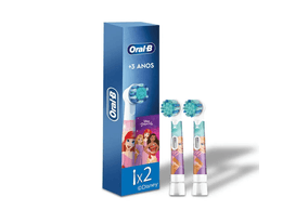 Oral-B Kids Refil para Escova Elétrica 3+ Disney Princess 2 Unidades
