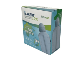 Maresis Flex Infantil 0.9% 30 Envelopes + Frasco Lavador Nasal 120mL