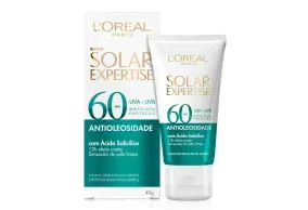 Protetor Solar Facial FPS60 Loréal Solar Expertise Antioleosidade 40g