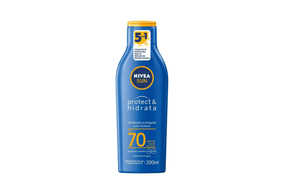 Protetor Solar FPS70 Nivea Sun Protect & Hidrata 200mL