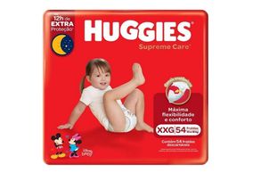 Fralda Calça Huggies Proteção Acolchoada XXG 58 Unidades