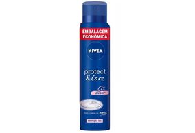 Desodorante Antitranspirante Nivea Protect & Care aerossol, 1 unidade com 200mL