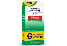 Miconazol 20mg/mL Loção Tópica - Frasco com 30mL