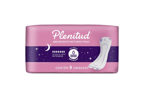 Absorvente Feminino Plenitud Femme Noturno Intenso 8 unidades