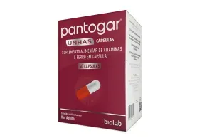 Pantogar Unhas - Caixa com 60 Cápsulas
